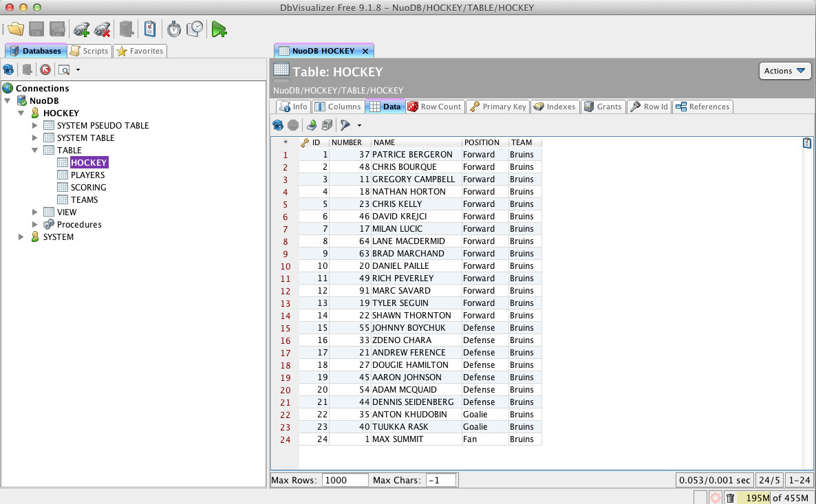 dbvisualizer connect to sql server