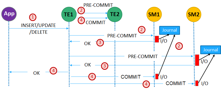 Complete Write Data Flow